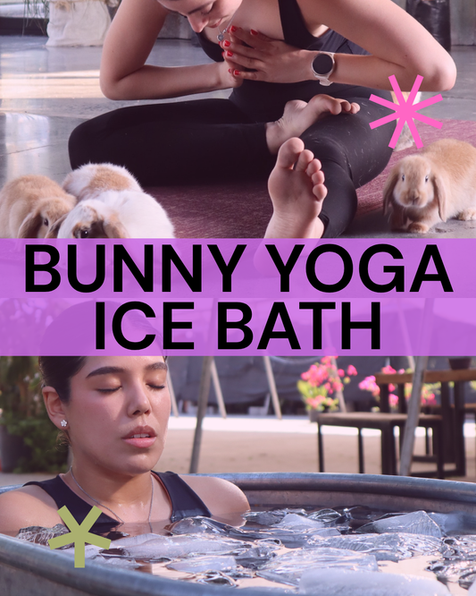 BUNNY YOGA + ICE BATH 🐰❄️ 14 de junio, 2026