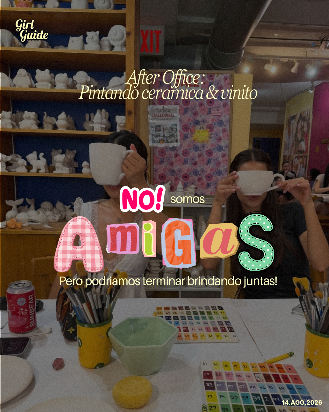 After Office: Pintando Ceramica & Vinito
