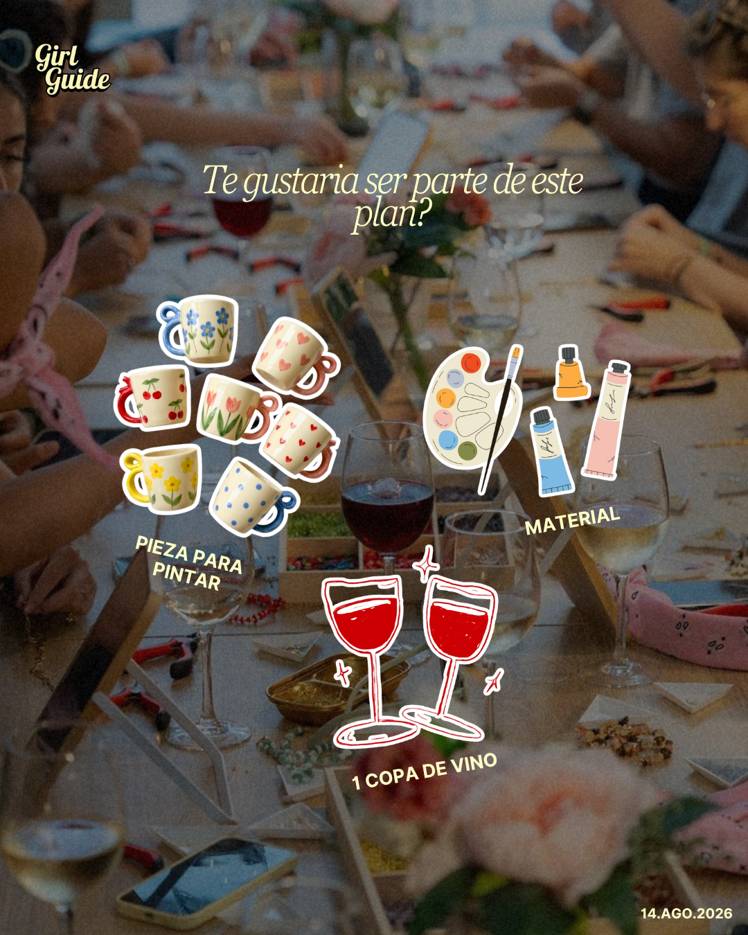 After Office: Pintando Ceramica & Vinito